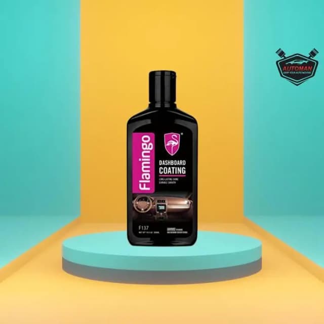 Flamingo Dashboard Coating - Durable UV Protection for Your Car