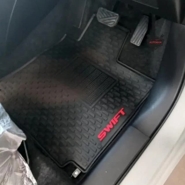 Custom Fit Premium Latex Rubber Car Floor Mats for Suzuki Swift (2022-2024) - Durable & Easy to Clean