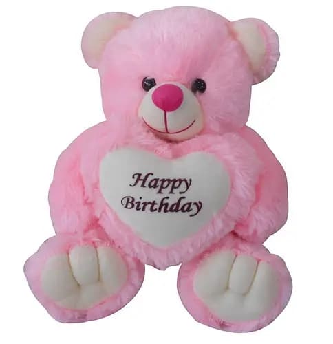 Kids' Happy Birthday Teddy Soft Stuff Toy