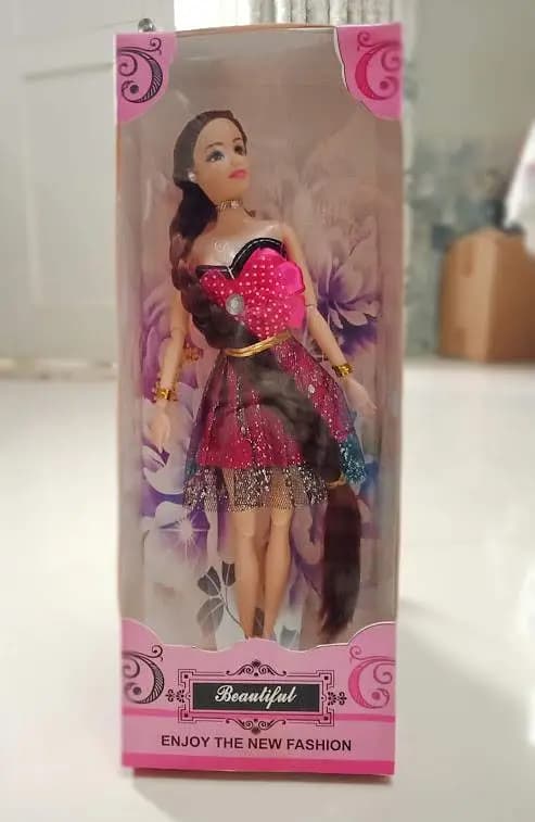 Barbiee Long Hair Fashionable Doll for Kids