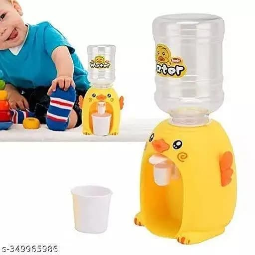 Lovely Mini Water Dispenser Cartoon Toy Kids Fun