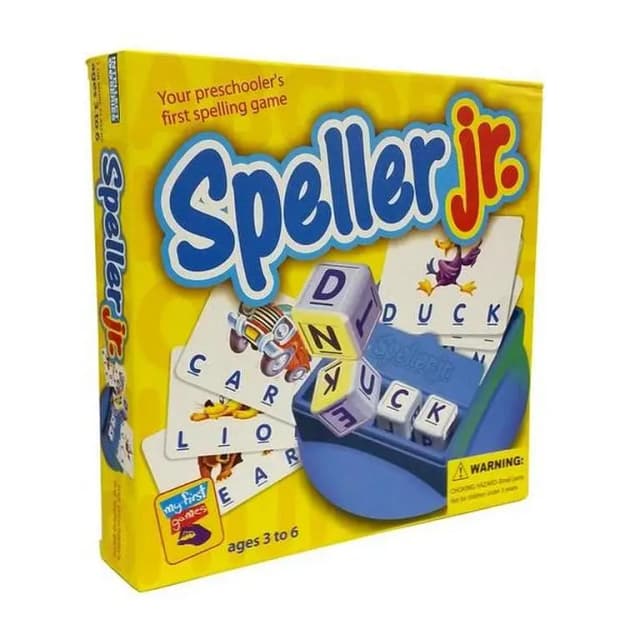 Speller Jr Word Game for Kids: An Educational Toy for Spelling and Learning