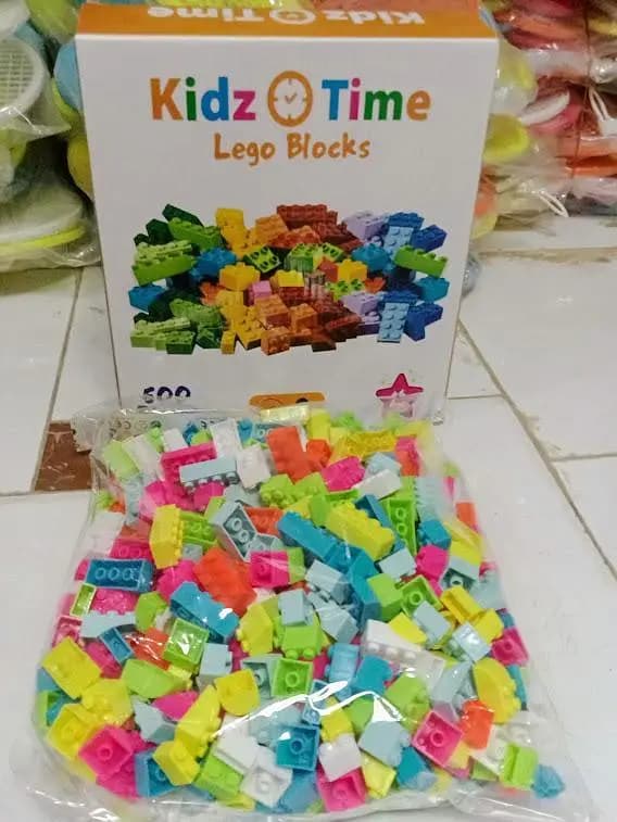 Lego_Blocks Kids Time 500 PC Set