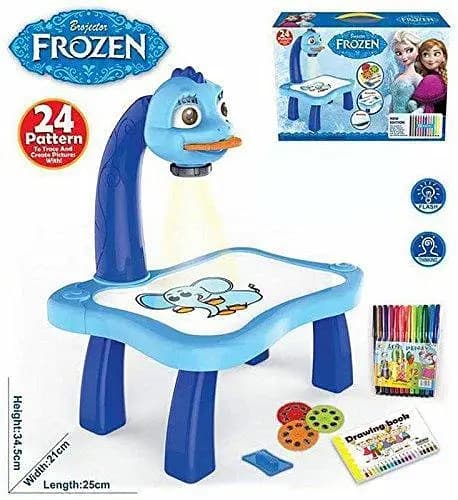 Frozen Projector Painting & Drawing Table Set - 24 Patterns Toys