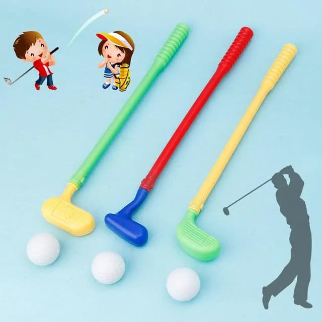 Pack of 3 Golf Set with 3 Balls Set.