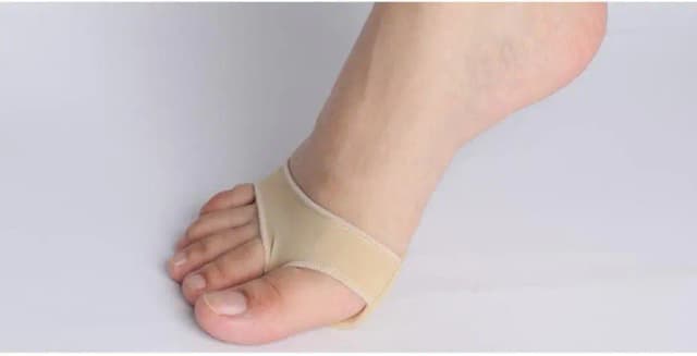2 piece Silicone forefoot foot cover half pad insole half size pad shock absorption pressure relief cloth split toe / high heel pressure relief forefoot pad