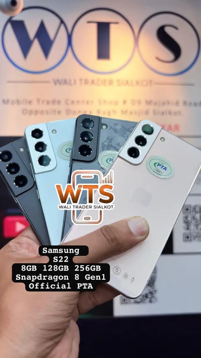 Samsung S22 8/128 256 Official PTA