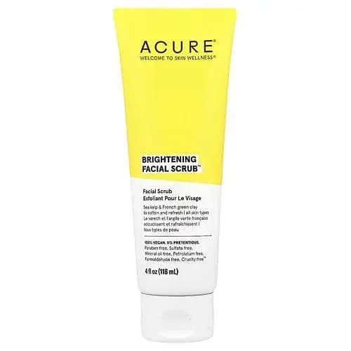 Acure Brightening Facial Scrub 118ml - Available in Pakistan