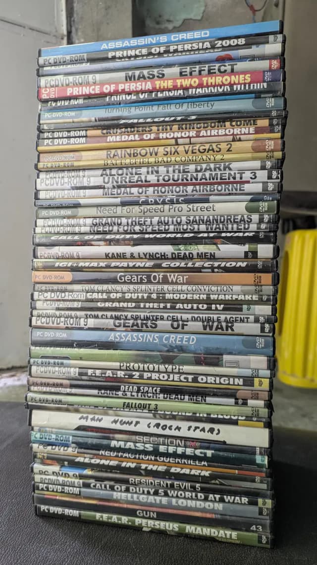 65+ Plus PC Games (Great Condition, Scratch Free)
