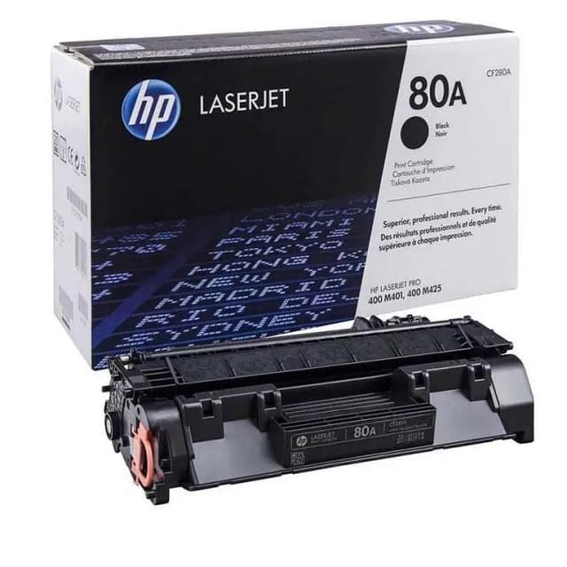 80A Compatible Toner Cartridge for HP LaserJet Pro 400 M401, MFP M425 Printer – Black Toner for Laser Printers