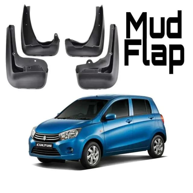 Set of 4 Plastic Mud Flaps for Suzuki New Cultus