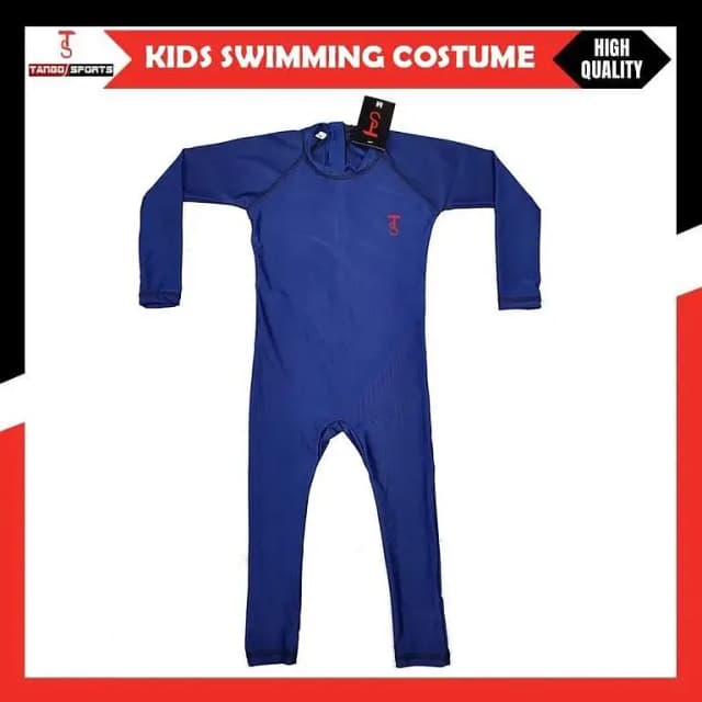 Full body kids swimming costume, swimming suit for kids, - Multicolor