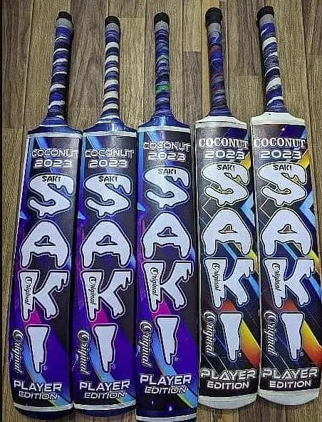 Saki Bat for Powerful Hits - Tap Ball Bat with Soft Grip for Long Sixes