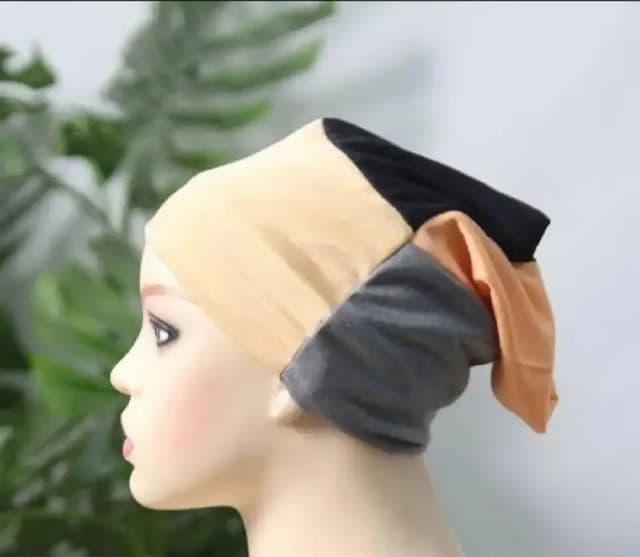Pack of 1 ( 4 in 1 ) Tube Hijab Caps for Girls and Women