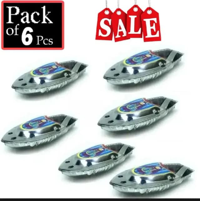 Pack of 1  Putt-Putt Candle Boat For Kids - Candle Boat