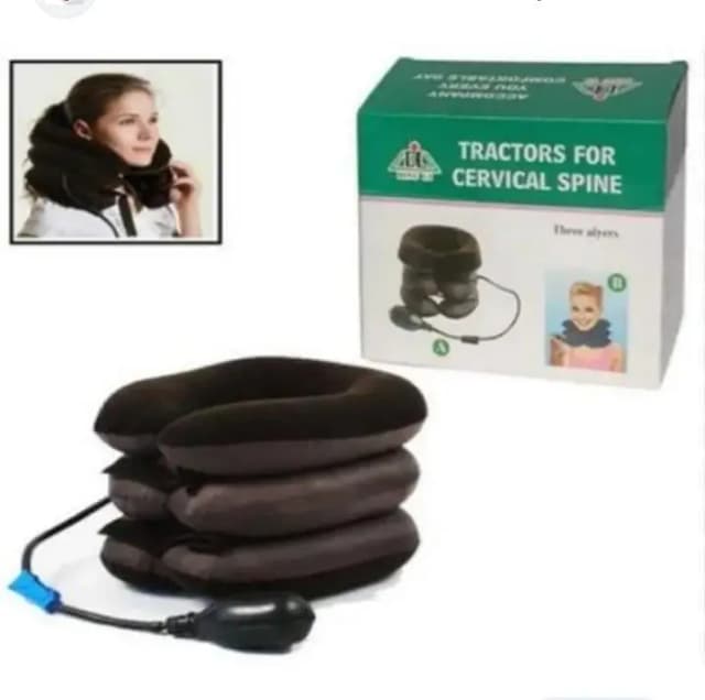 Imported Tractors Pneumatic Air Bag 3-Tier Inflatable Neck Rest Support Pillow