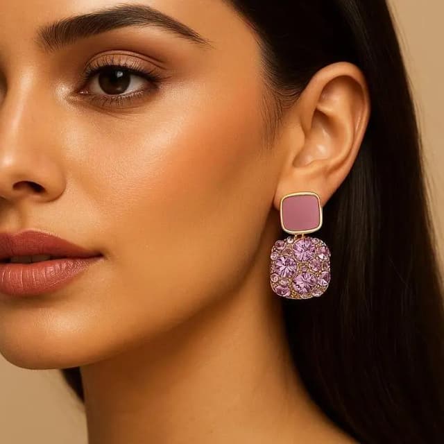 New Trendy Crystal Earings