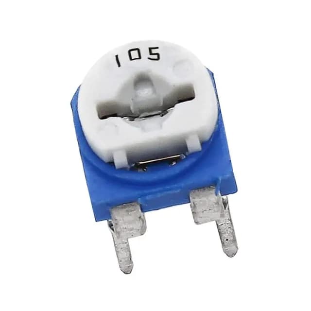 10 Pcs 1M (105) Mini Variable Potentiometer | Adjustable PCB Trimpot Resistor