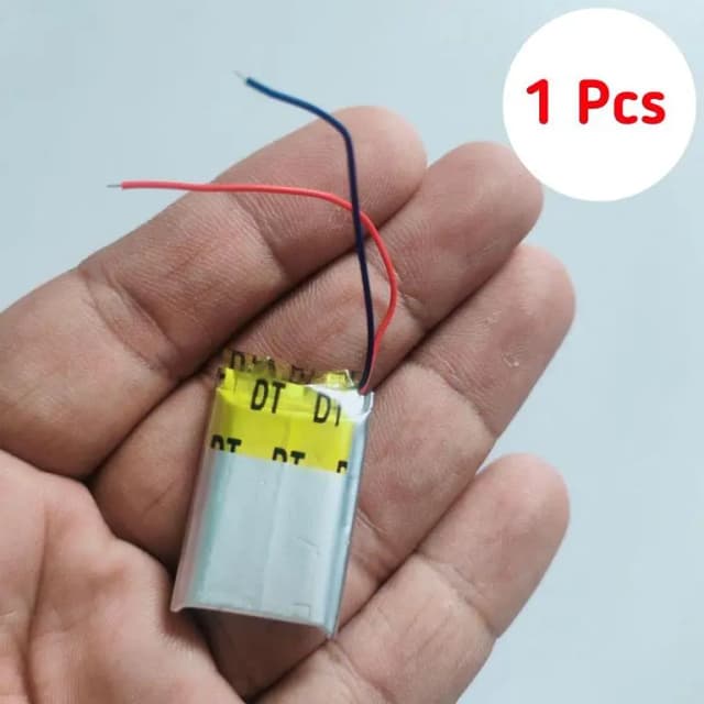 1 Pcs 3.7V 200 mah Lithium ion Battery with protection board used for MP3,MP4 lithium battery