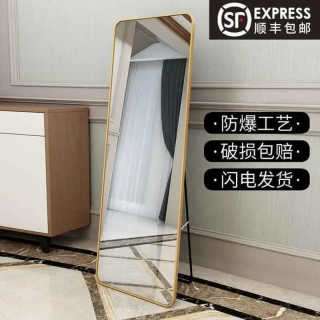 Imported Decor Standing Full Size Looking Mirror