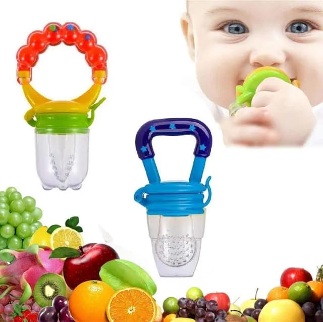 RN Baby Fruit Pacifier - Soft Teether, Fresh Feeder & Quality NiP