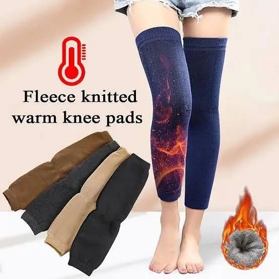FS 2 Piece Unisex Breathable Wool Elastic Knee Warmers