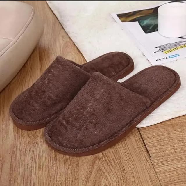 Cotton Spa Slippers for Men and Women - Soft, Anti-Slip, Indoor Use in Multi-Color Options