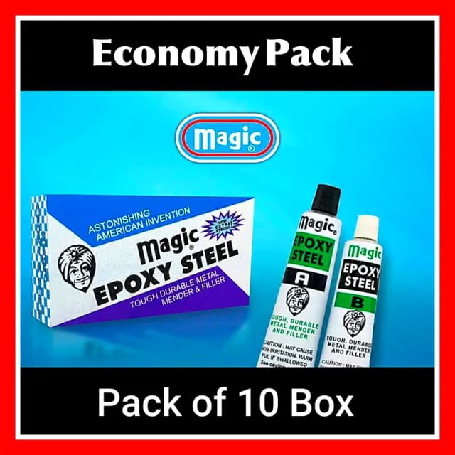 Magic Epoxy Steel Economy Package
