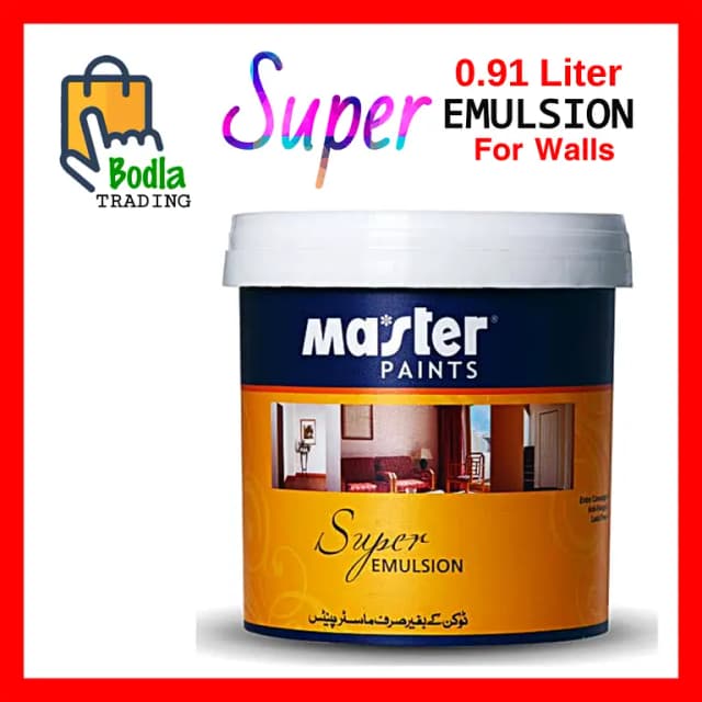 Super Emulsion for Walls and Ceilings - Distemper Available in All Colors