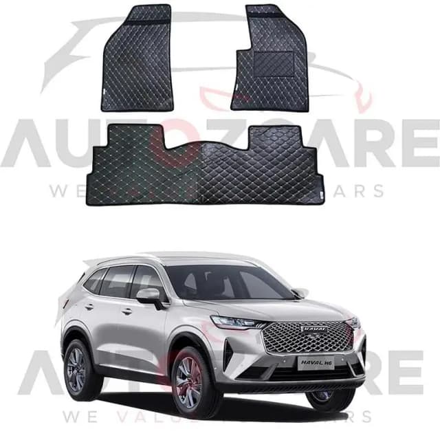 Haval H6 7D Floor Mat ( Flat Style ) - Model 2021-2025