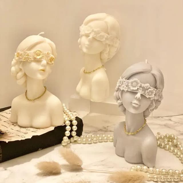 Luxury Female Body Candle - Elegant Decorative Candle Gift for Her