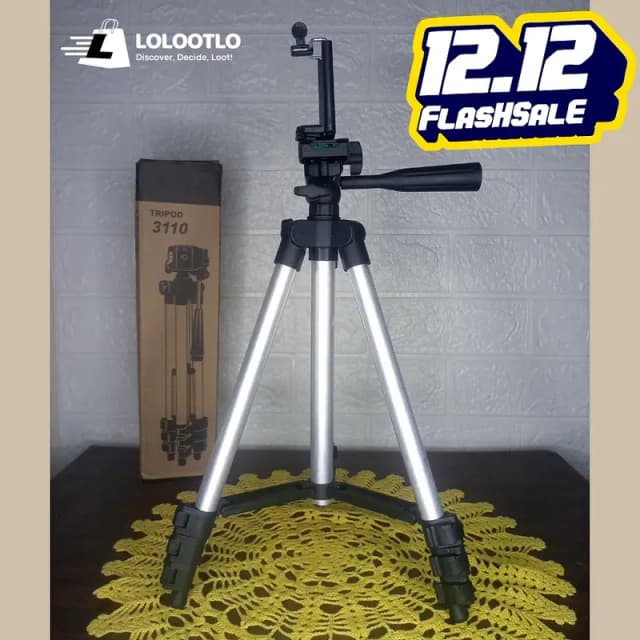 3.5 Feet Tripod Stand for Mobile Phones & Cameras Photography Stand