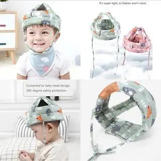 Baby Safety Helmet Infant Adjustable Head Protector Soft Headguard for Toddler Learning to Walk
