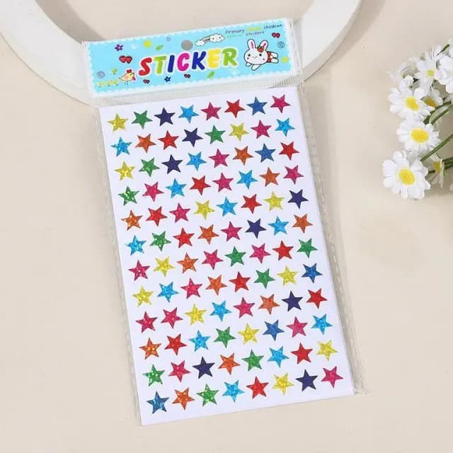 Star Sticker Sheets (10 Sheets Pack)