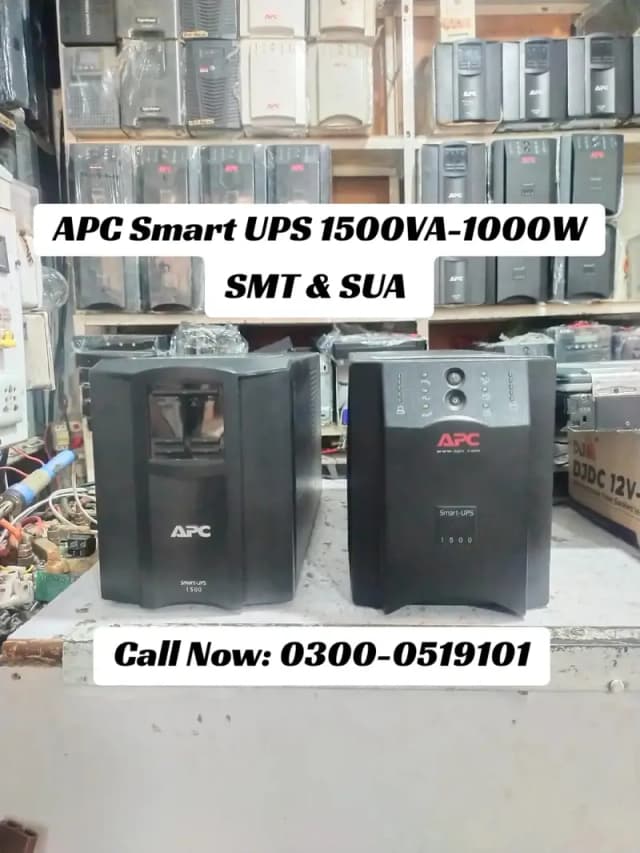 APC UPS 1500VA 1000W Pure Sine Wave UPS For Sale in O