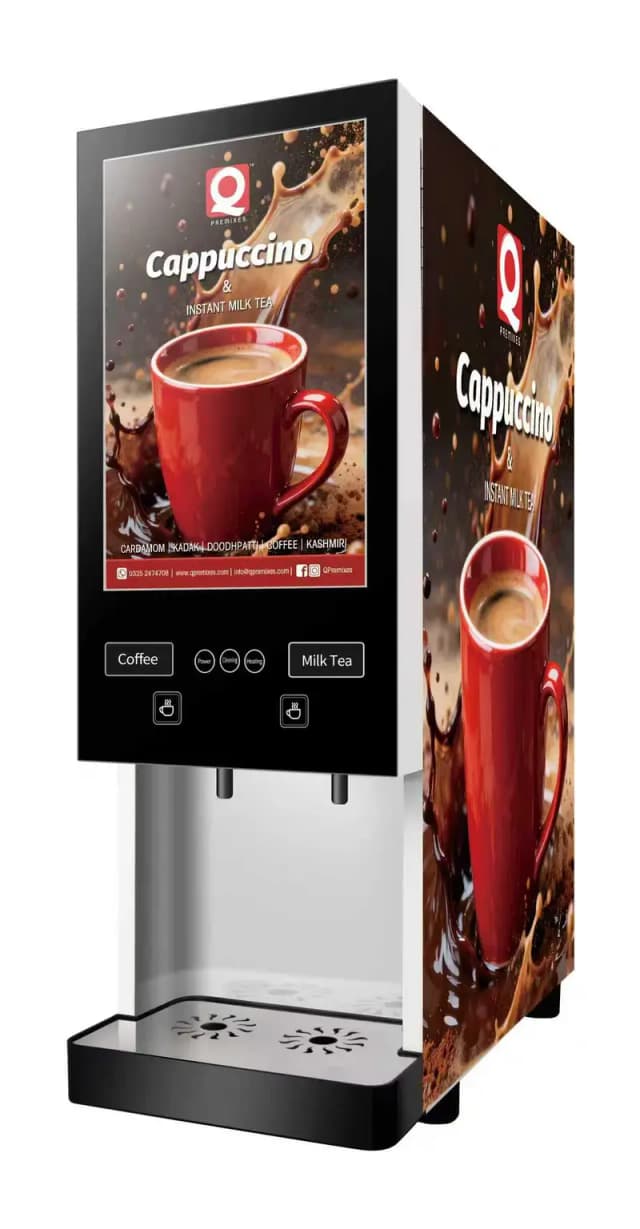 Tea Coffee Vending Machine in Lahore | Instant Tea & Coffee Machine