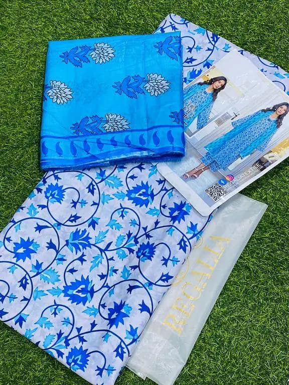SALINA MIDSUMMER Digital Printed Cambric Collection  MIX VOL- 2026 By REGALIA TEXTILE