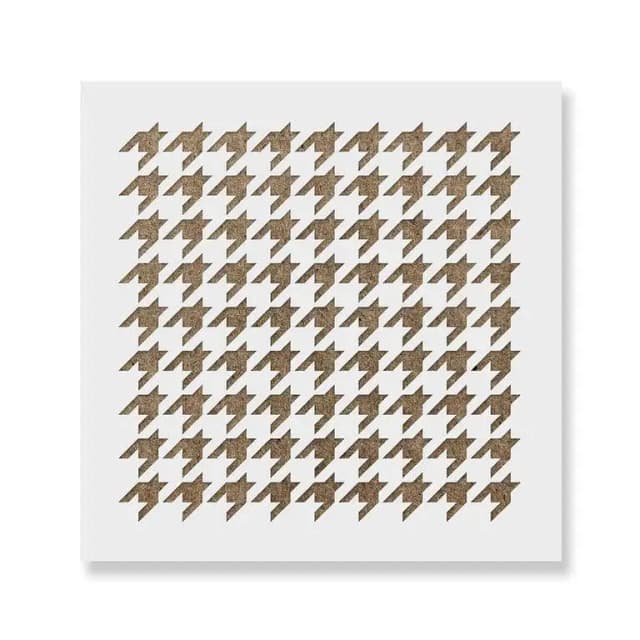 Houndstooth Cookie Stencil (1 Review)