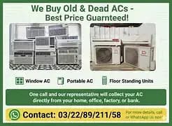Midea Old Ac Dead Ac/Window Ac/Purana AcAc Purchase/Split Ac Window AC