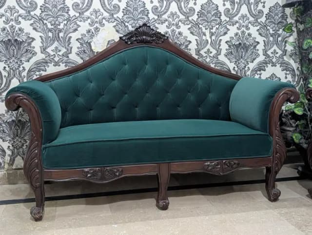 7 Seater Wooden Sofa