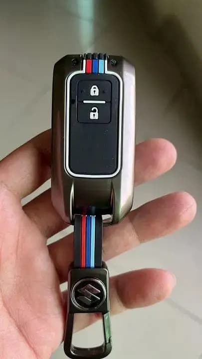 Suzuki Swift Key Cover 2022 & 2025 — Metal Alloy, Premium Quality, Easy to Install