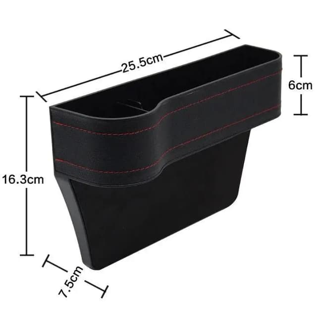 1 PC Seat Gap Storage Box Glass Holder