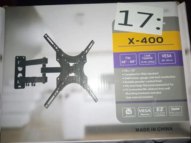 lcd LED wall mount bracket stand adjustable
