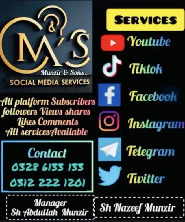 Social Media Marketing Services YouTube & TikTok Monetization Services