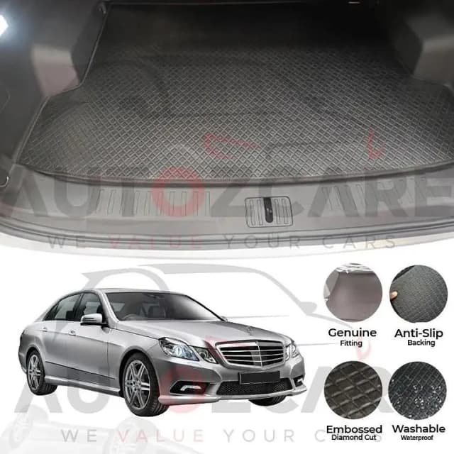 Mercedes E250 China Rexine Custom-Size Trunk Mat - Model 2009-2025