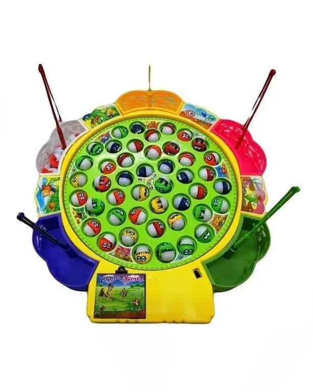 Kids Fishing Game with 45 Fishes – Multicolor Family Entertainment