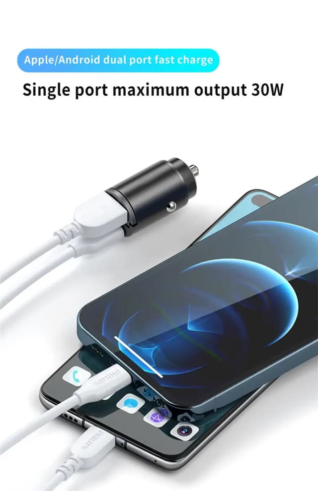 Multi Compatible 65W Fast Charging Car Charger