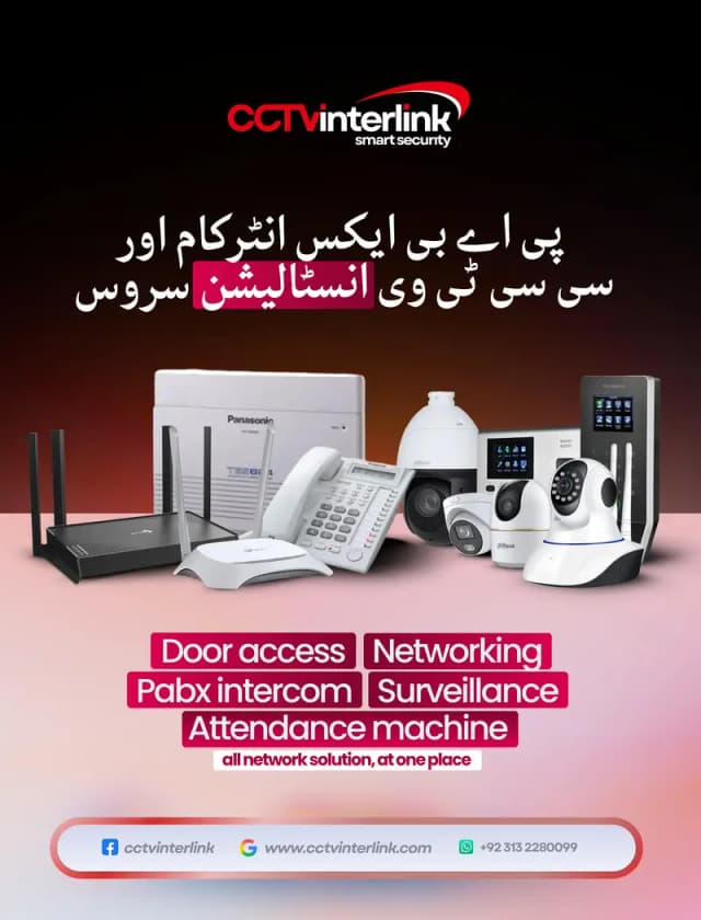 Panasonic pabx intercom new/use installation service ph:0321-2123558