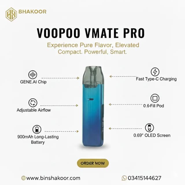 Voopoo Vmate Pro 25W refillable Pod for Ages 18+