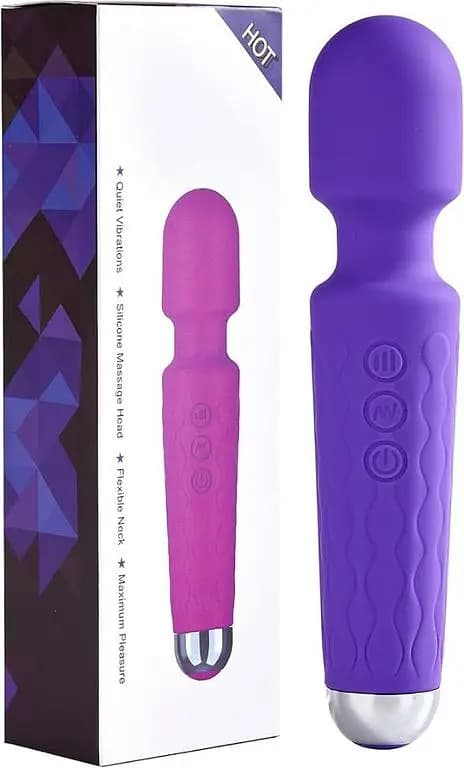 Cordless Body Massager  USB Rechargeable Neck Back Shoulder Relaxation Machine